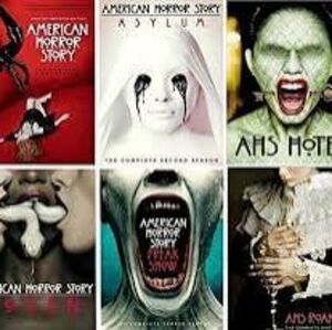 AMERICAN HORROR STORY SEASONS 1-6. DVD BOXSETS